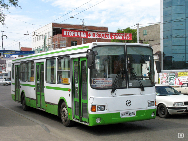 Краснодарский край, ЛиАЗ-5256.35 № Н 471 АМ 93