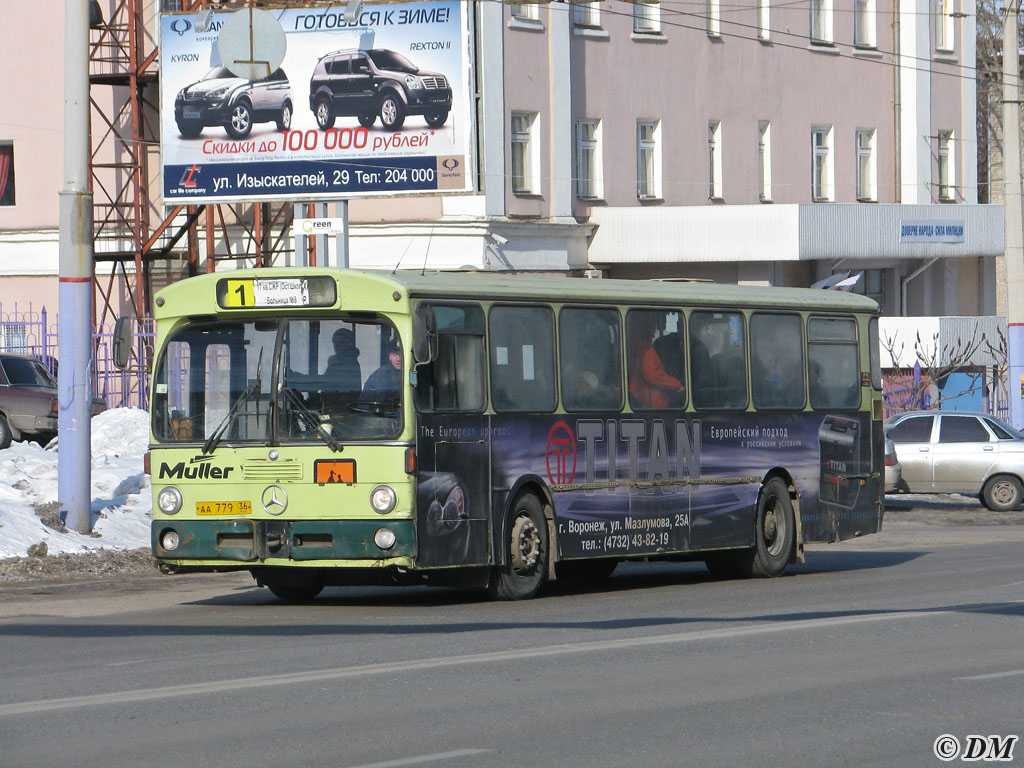 Воронежская область, Mercedes-Benz O305 № АА 779 36