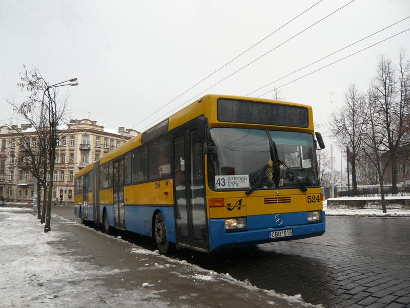 Литва, Mercedes-Benz O405G № 524