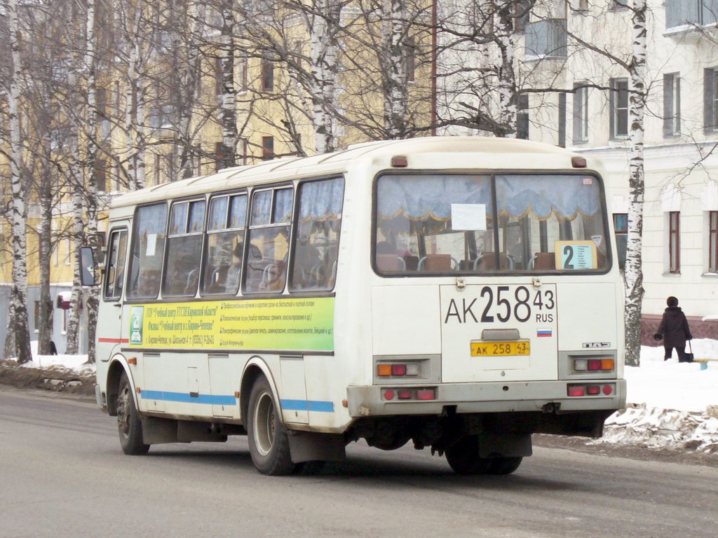 Кировская область, ПАЗ-4234 № АК 258 43