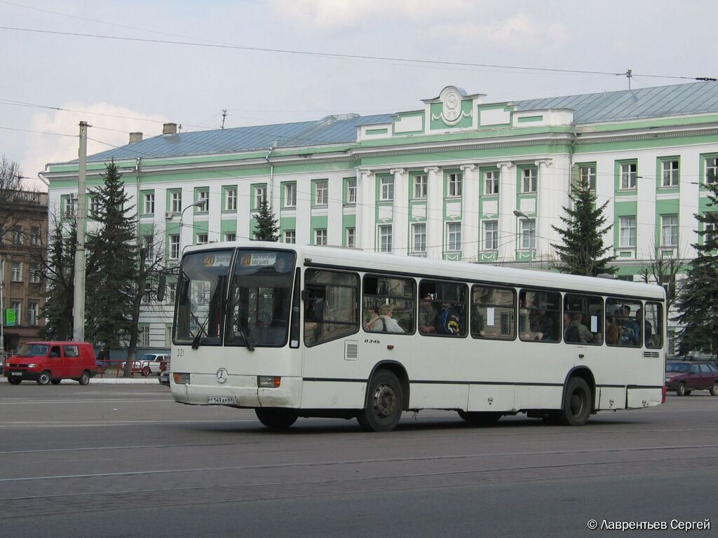 Тверская область, Mercedes-Benz O345 № 321; Тверская область — Городские, пригородные и служебные автобусы Твери (2000 — 2009 гг.)