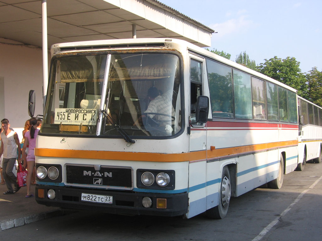 Краснодарский край, MAN 597 SR280 № М 822 ТС 23