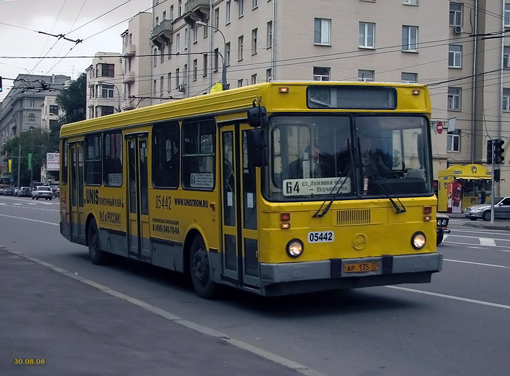 Moscow, LiAZ-5256.25 # 05442