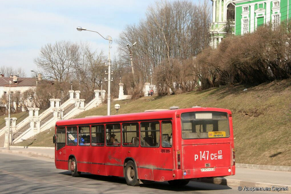 Смоленская область, Mercedes-Benz O345 № Р 147 СЕ 67