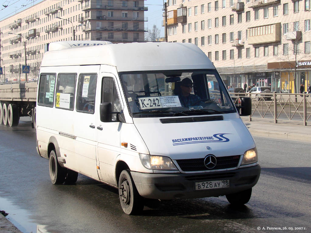 Санкт-Петербург, Mercedes-Benz Sprinter W904 408CDI № 13105