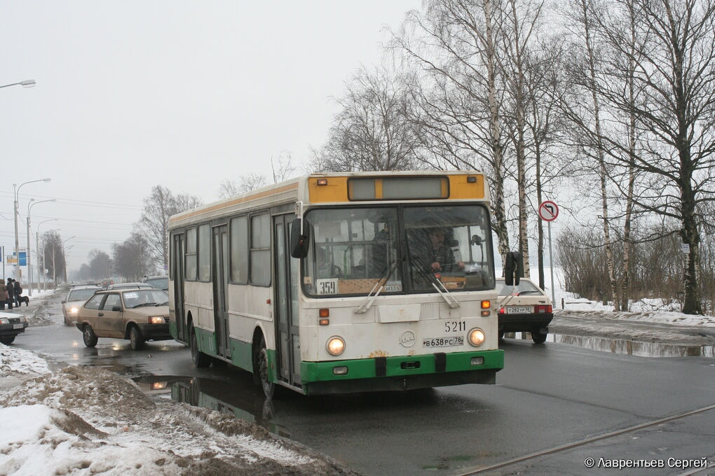 Санкт-Петербург, ЛиАЗ-5256.25 № 5211