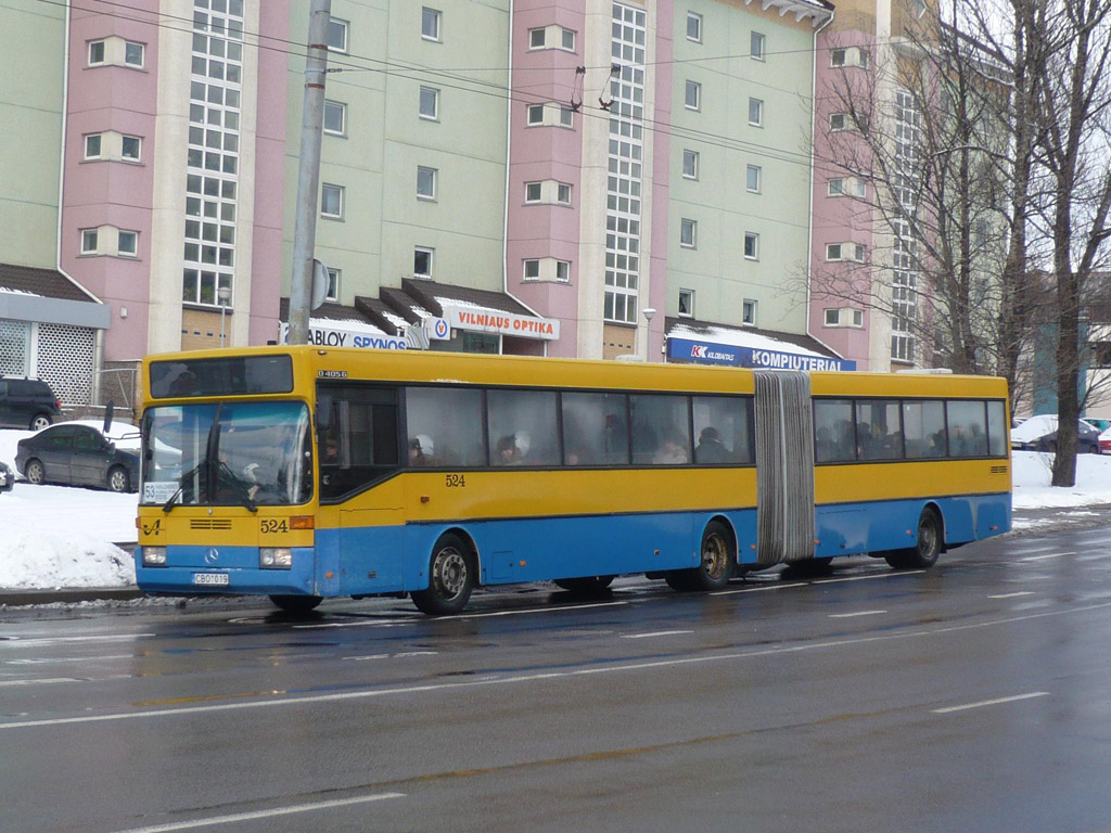 Литва, Mercedes-Benz O405G № 524