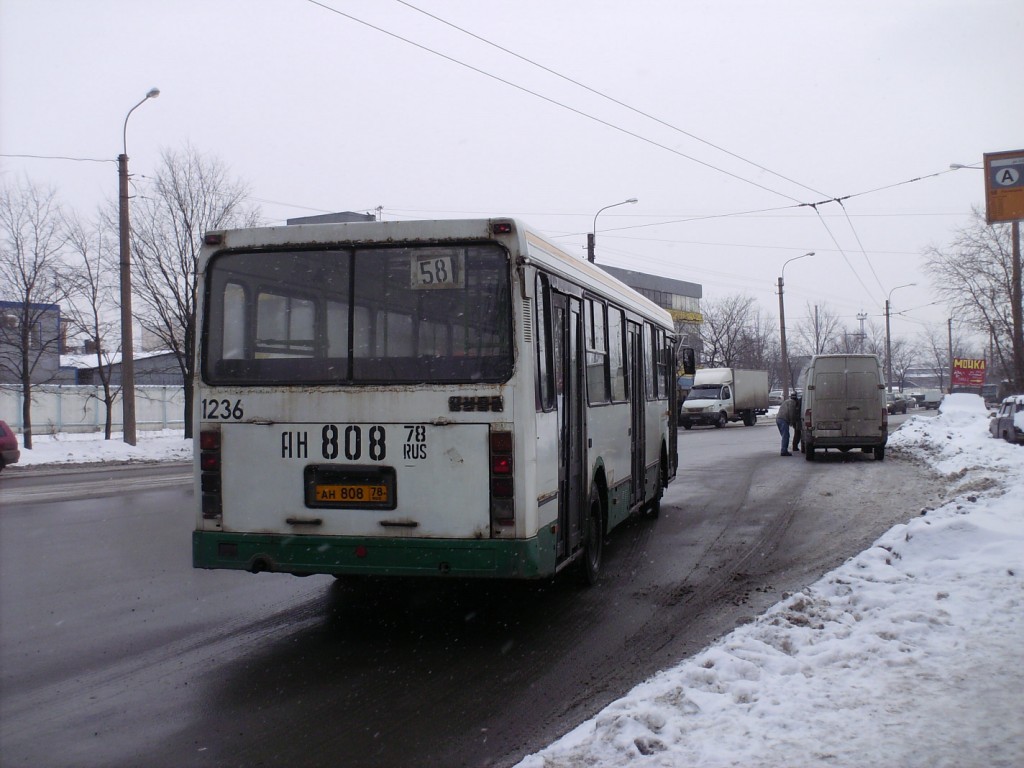 Санкт-Петербург, ЛиАЗ-5256.25 № 1236