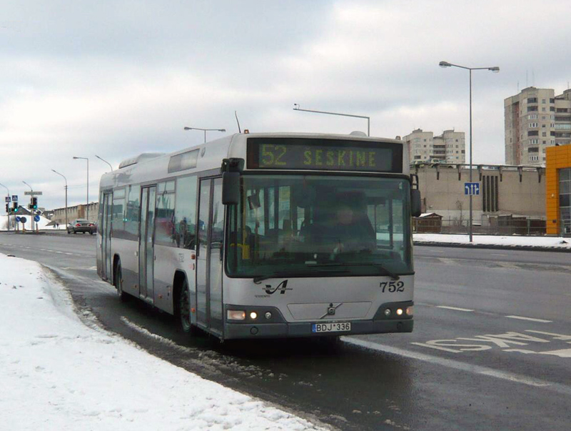 Литва, Volvo 7700 № 752