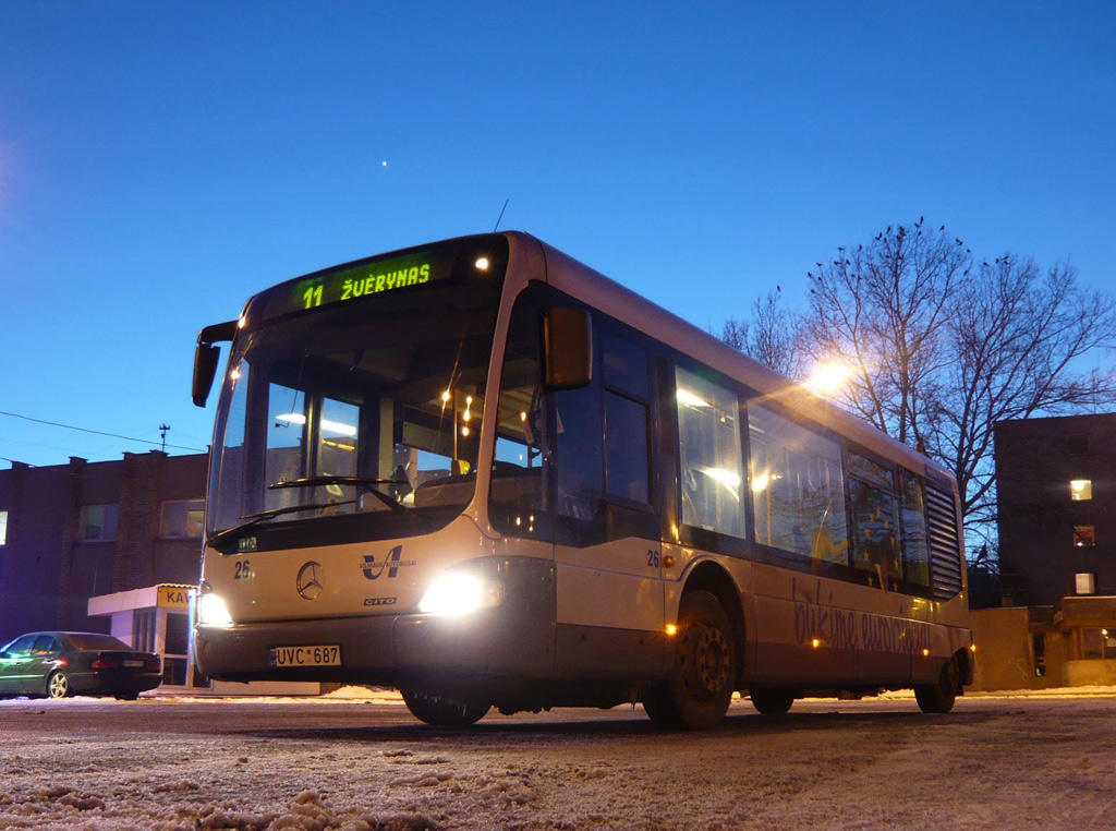 Литва, Mercedes-Benz O520 Cito (9,6m) № 026