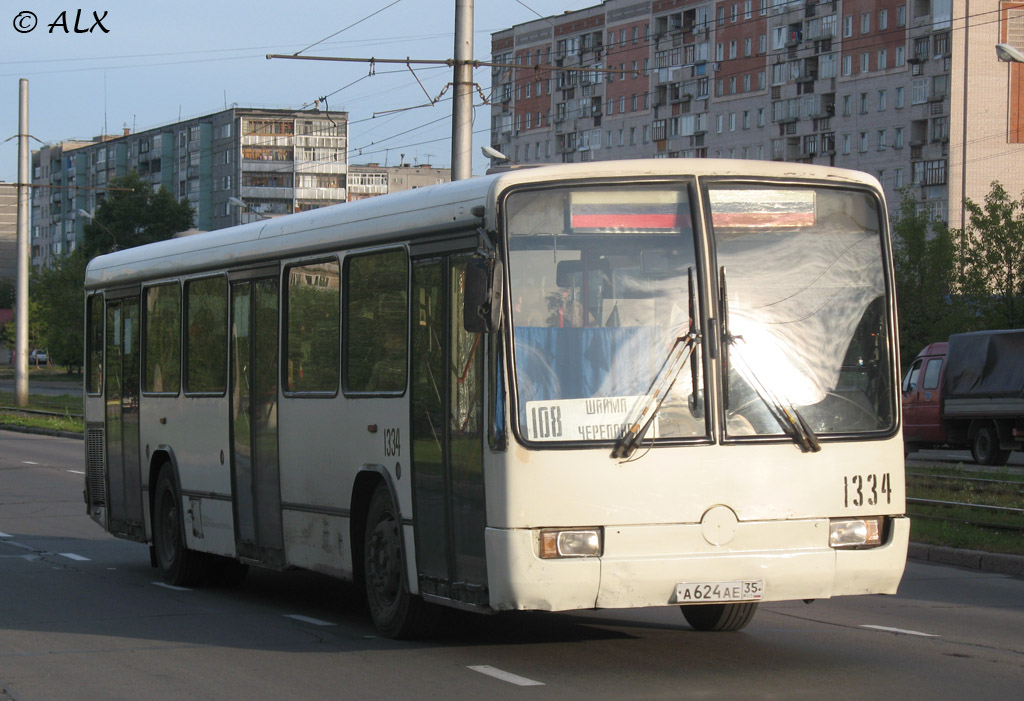 Вологодская область, Mercedes-Benz O345 № 1334