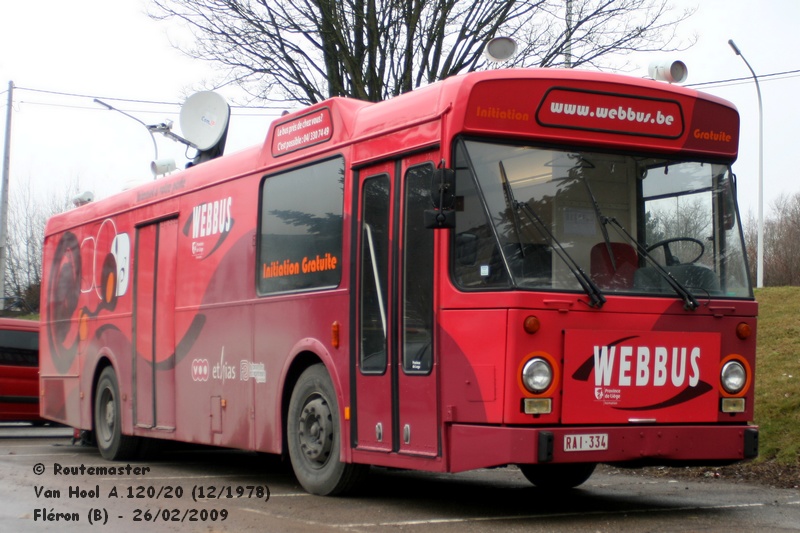 Бельгия, Van Hool A120/20 № RAI-334