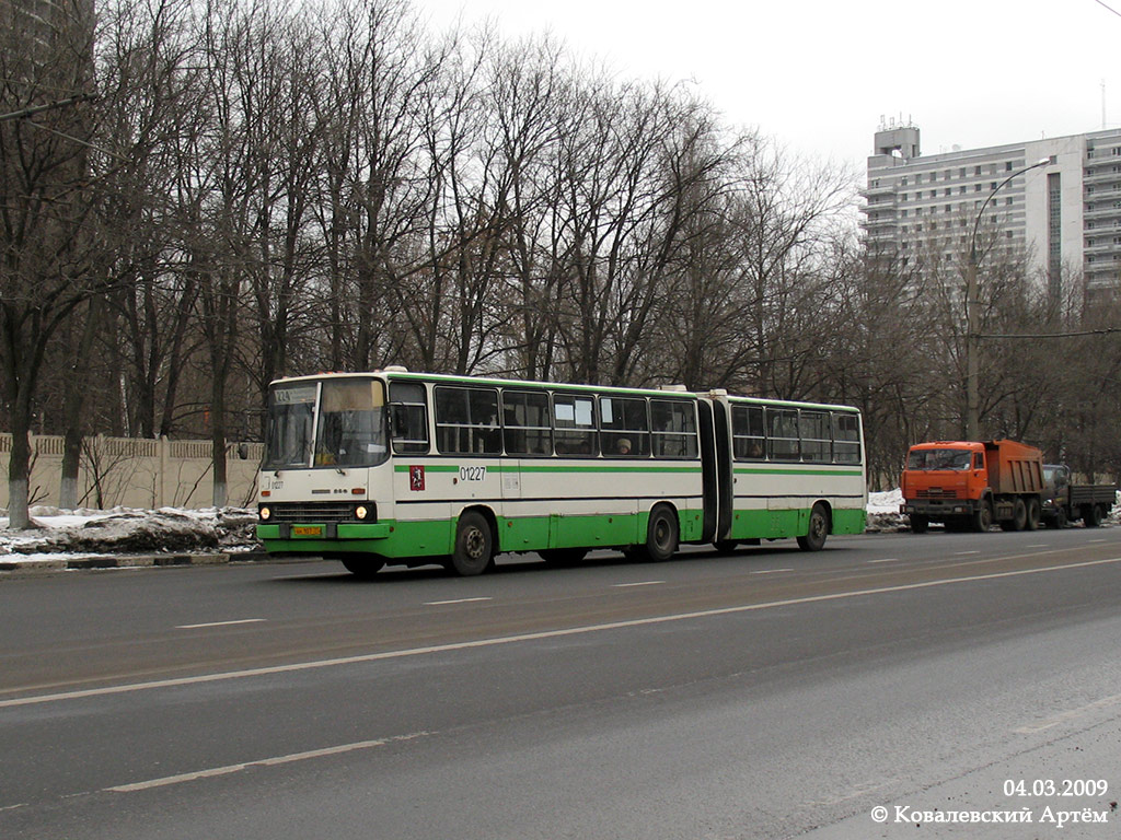 Москва, Ikarus 280.33M № 01227