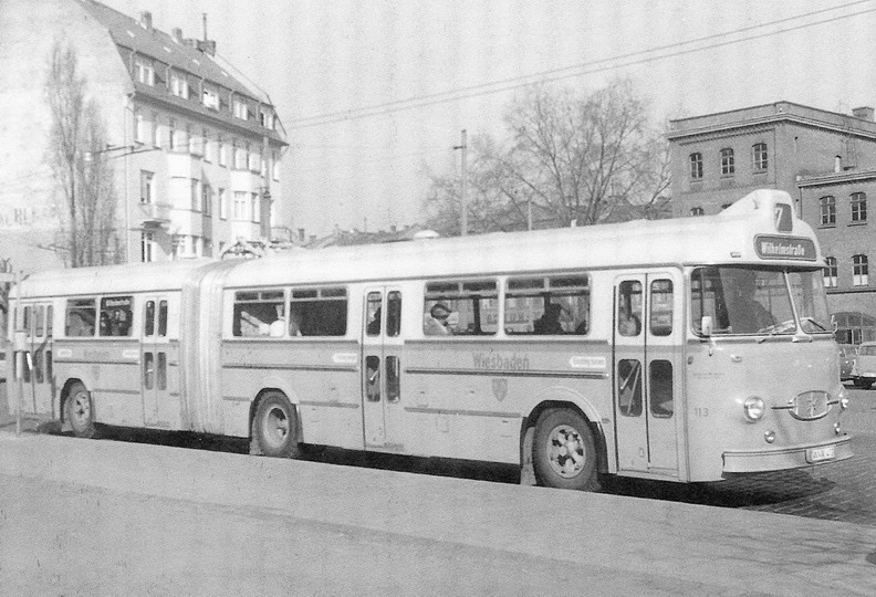 Гессен — Открытки "Автобусы Висбадена"