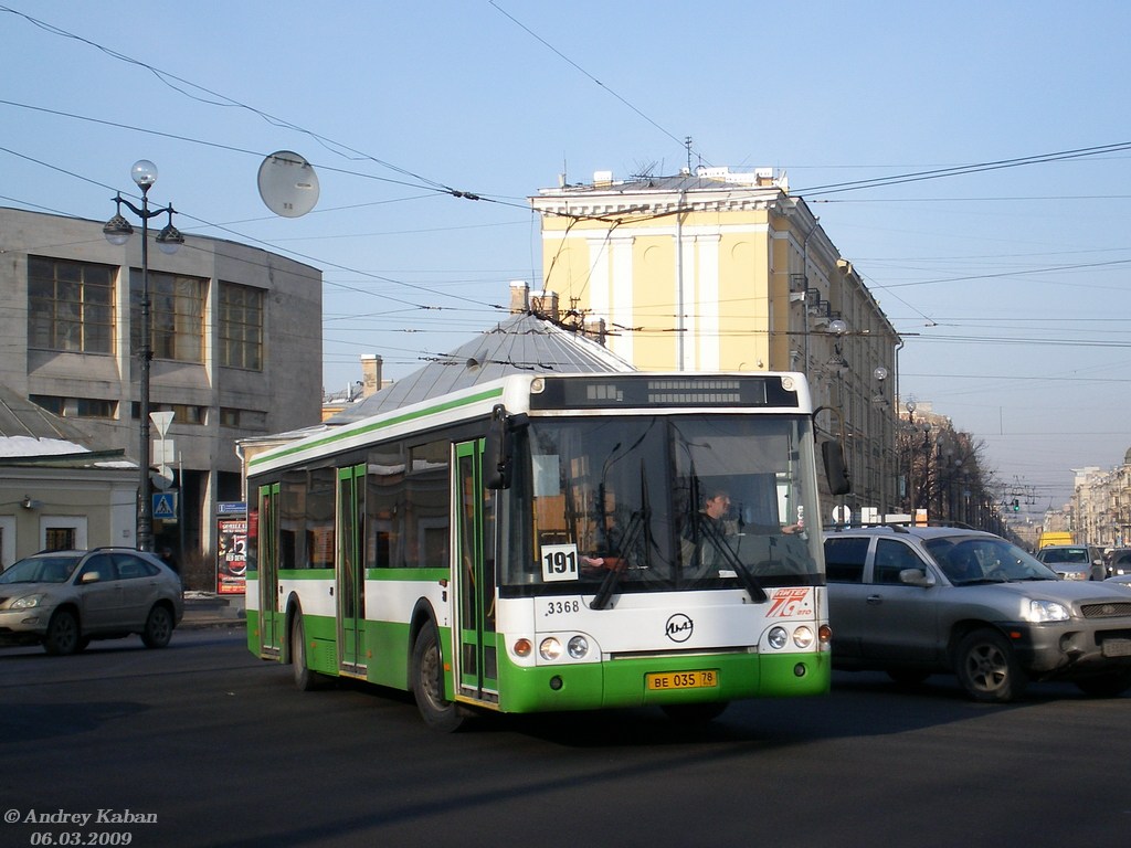 Санкт-Петербург, ЛиАЗ-5292.20 № 3368