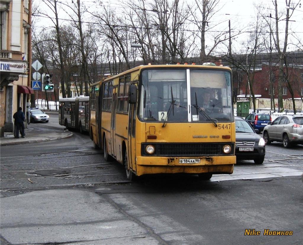 Sankt Peterburgas, Ikarus 280.33O Nr. 5447