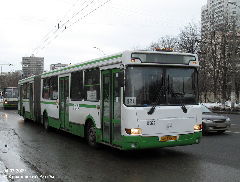 Москва, ЛиАЗ-6212.01 № 01372