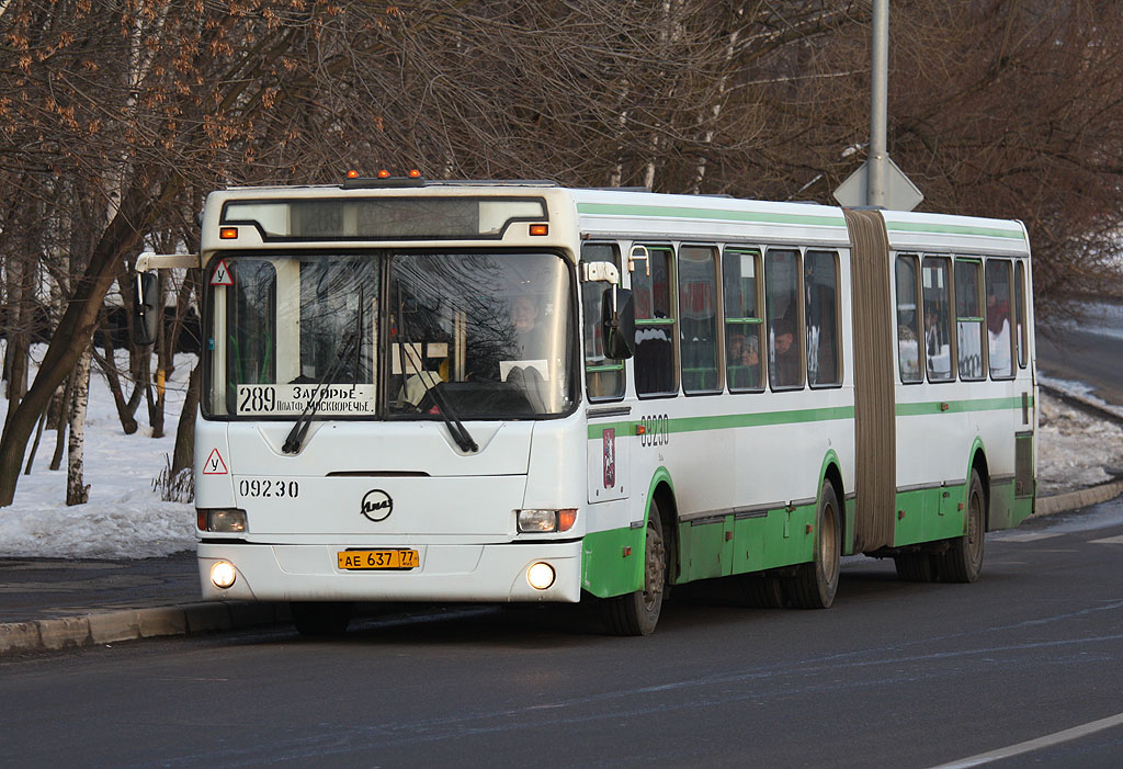 Москва, ЛиАЗ-6212.00 № 09230