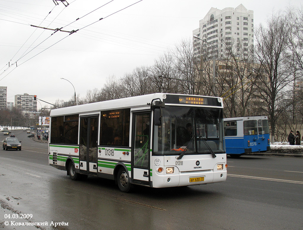 Москва, ПАЗ-3237-01 № 01318