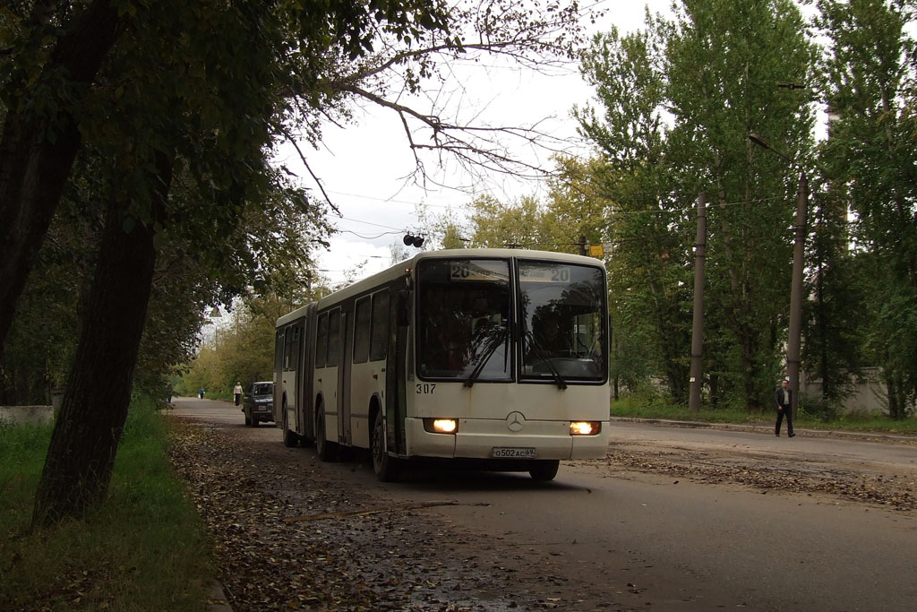 Тверская область, Mercedes-Benz O345G № 307; Тверская область — Городские, пригородные и служебные автобусы Твери (2000 — 2009 гг.)