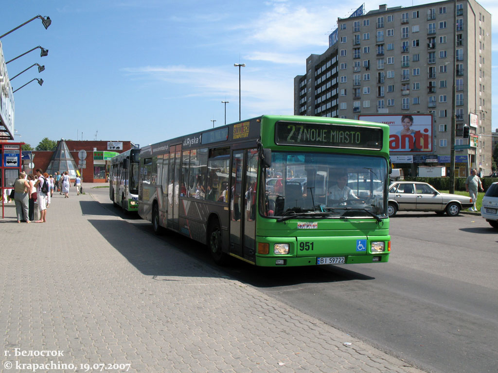 Польша, MAN A10 NL202 № 951