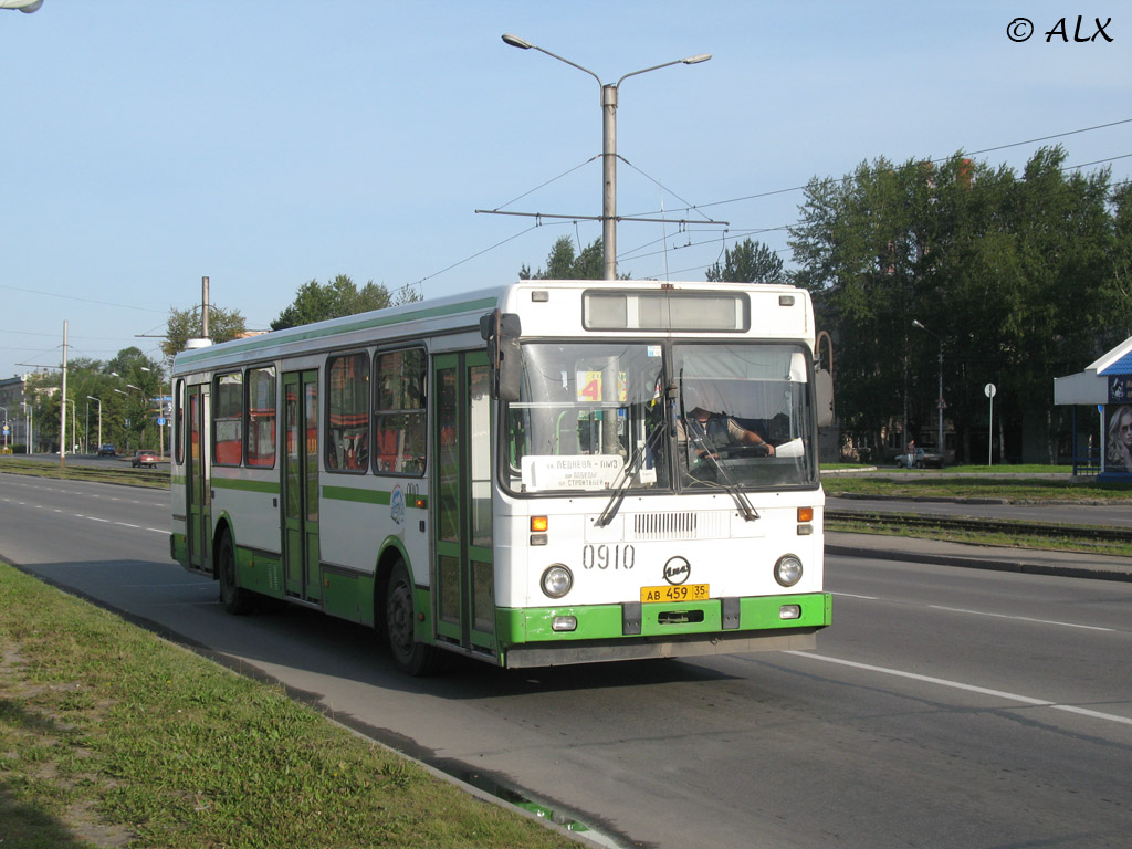 Вологодская область, ЛиАЗ-5256.25 № 0910