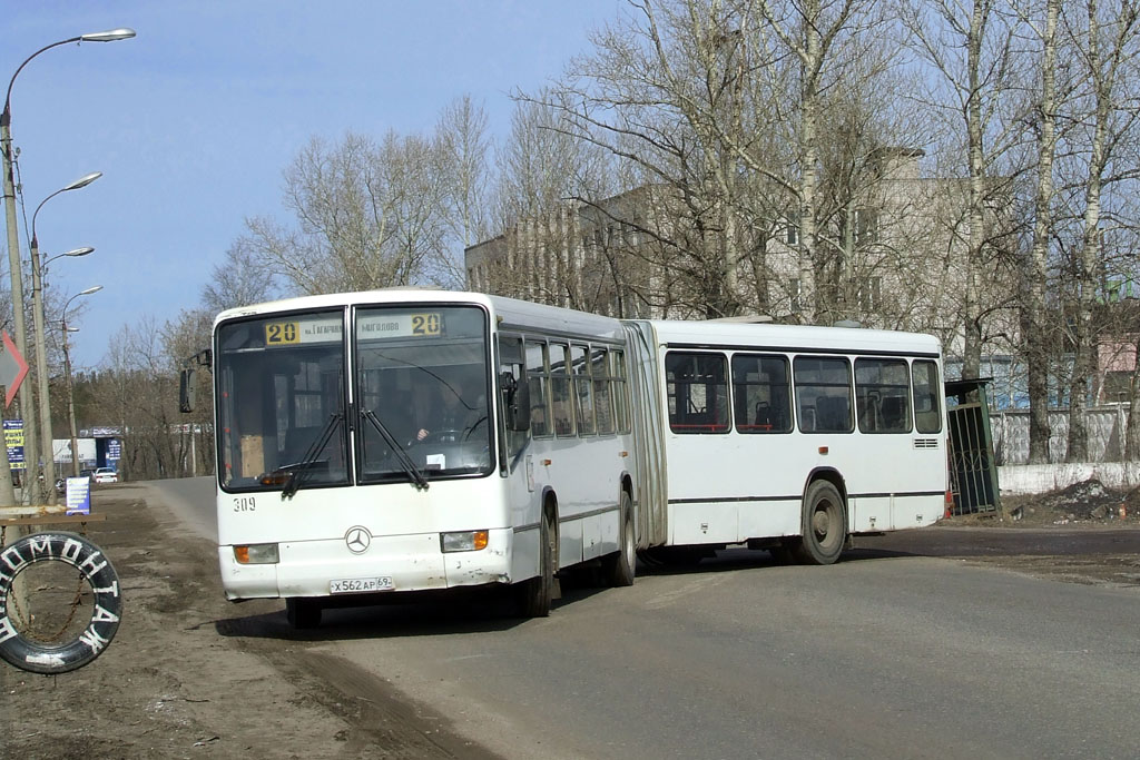 Тверская область, Mercedes-Benz O345G № 309; Тверская область — Городские, пригородные и служебные автобусы Твери (2000 — 2009 гг.)