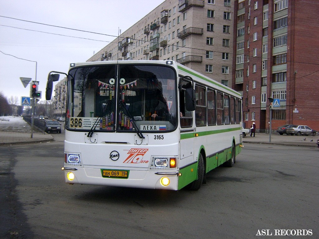 Санкт-Петербург, ЛиАЗ-5256.26 № 3165