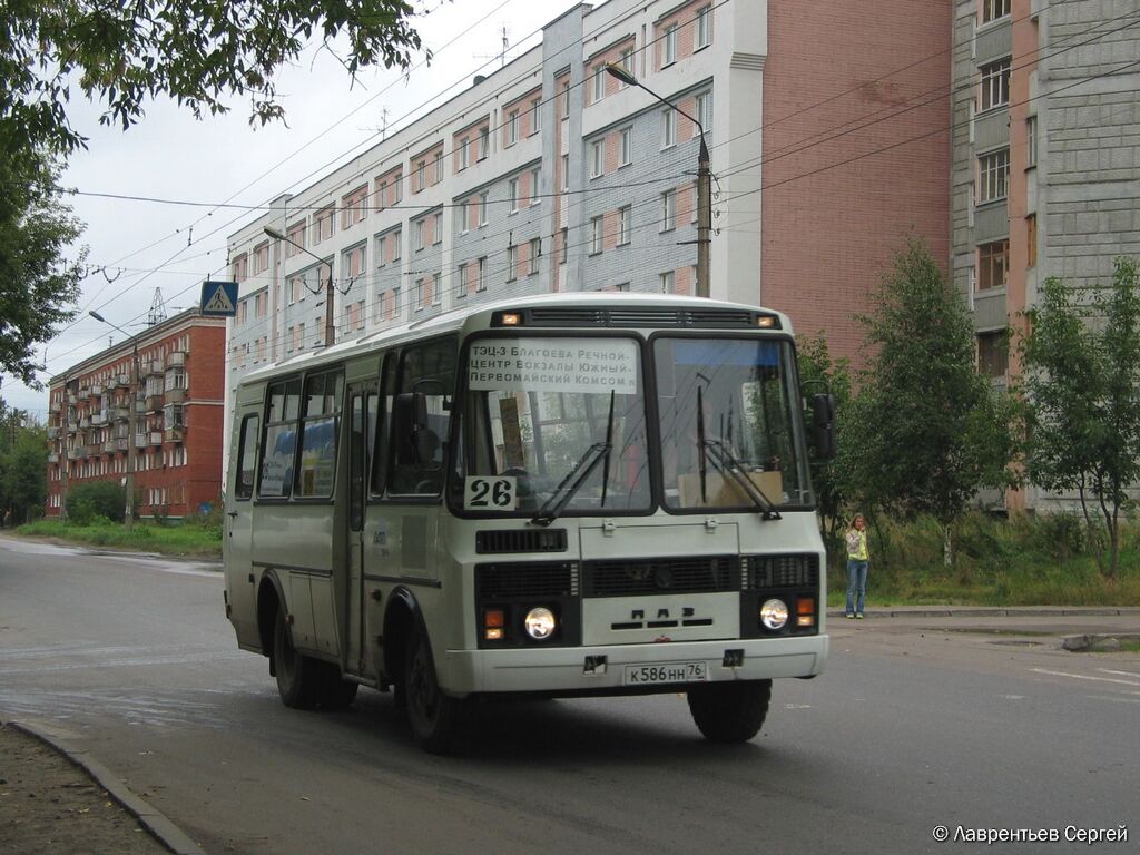 Tverská oblast, PAZ-32053 č. 53; Tverská oblast — Route cabs of Tver (2000 — 2009).
