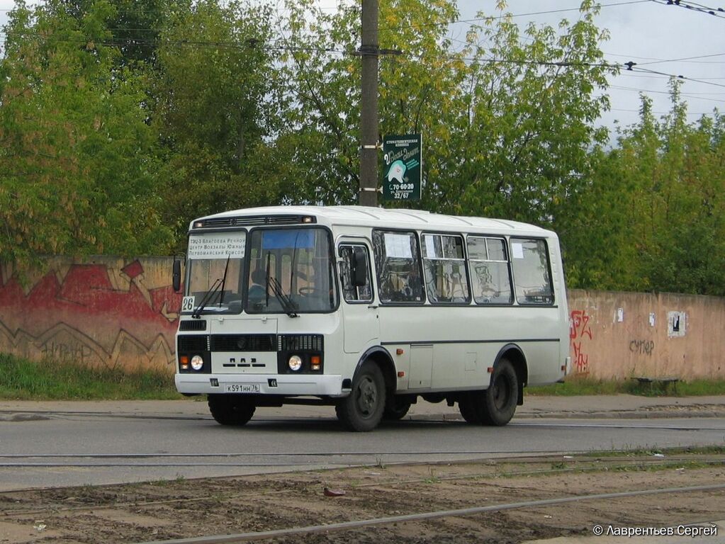 Tverská oblast, PAZ-32053 č. 58; Tverská oblast — Route cabs of Tver (2000 — 2009).