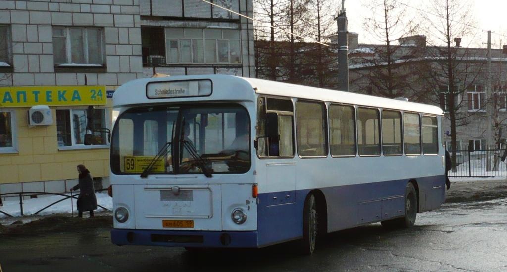 Пермский край, MAN 192 SL200 № АМ 605 59