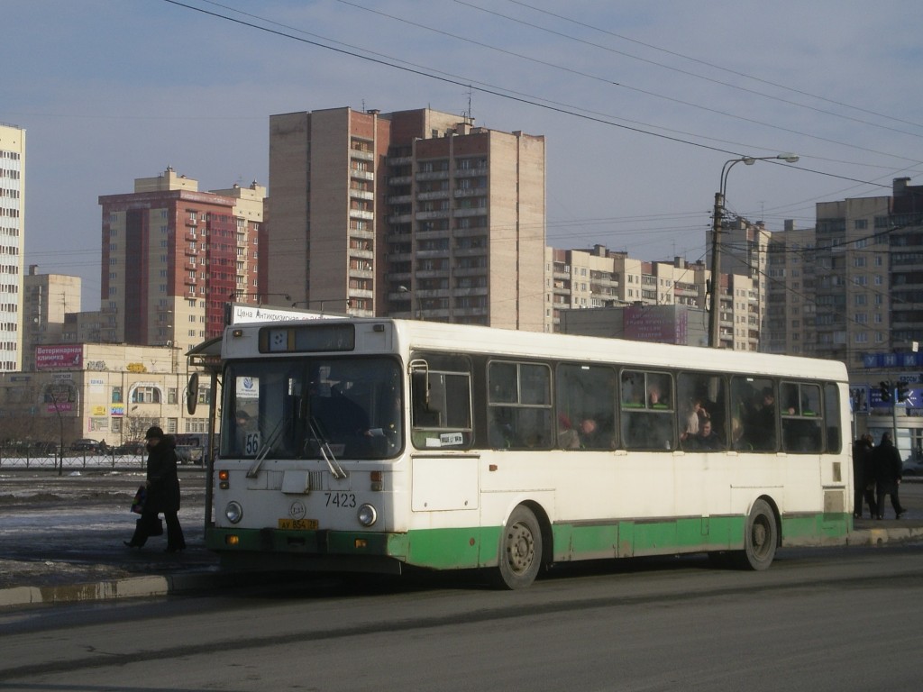 Санкт-Петербург, ЛиАЗ-5256.25 № 7423