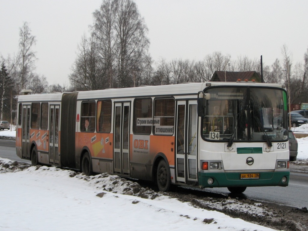 Санкт-Петербург, ЛиАЗ-6212.00 № 2121