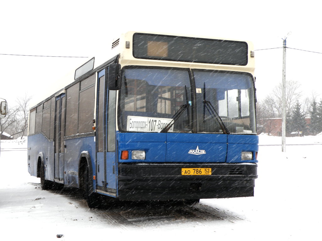 Нижегородская область, МАЗ-104.С21 № АО 786 52