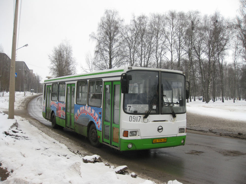 Вологодская область, ЛиАЗ-5256.25 № 0917