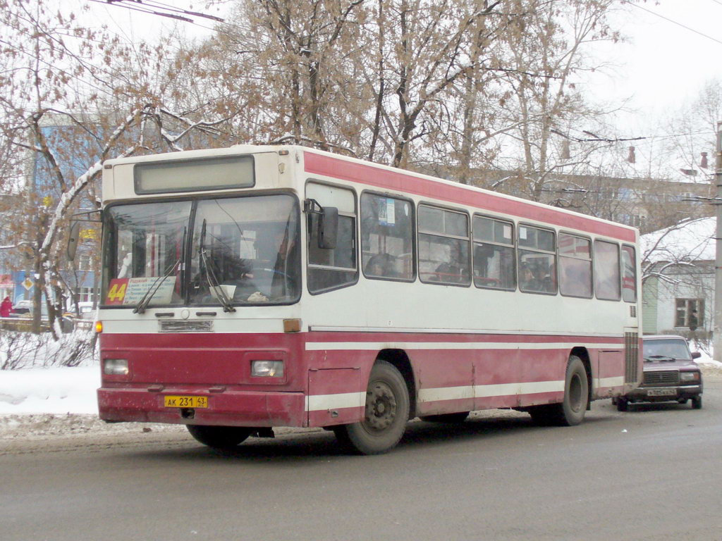 Kirov region, Mercedes-Benz O325 č. АК 231 43