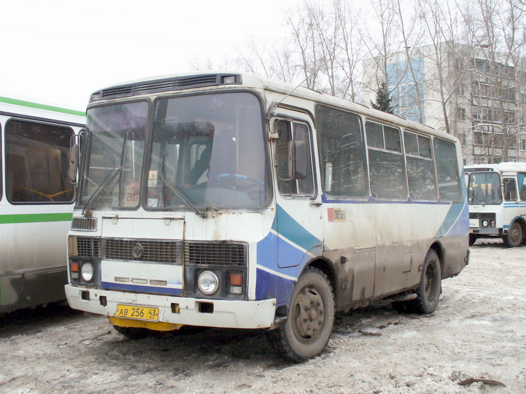 Кировская область, ПАЗ-32054-07 № АВ 256 43