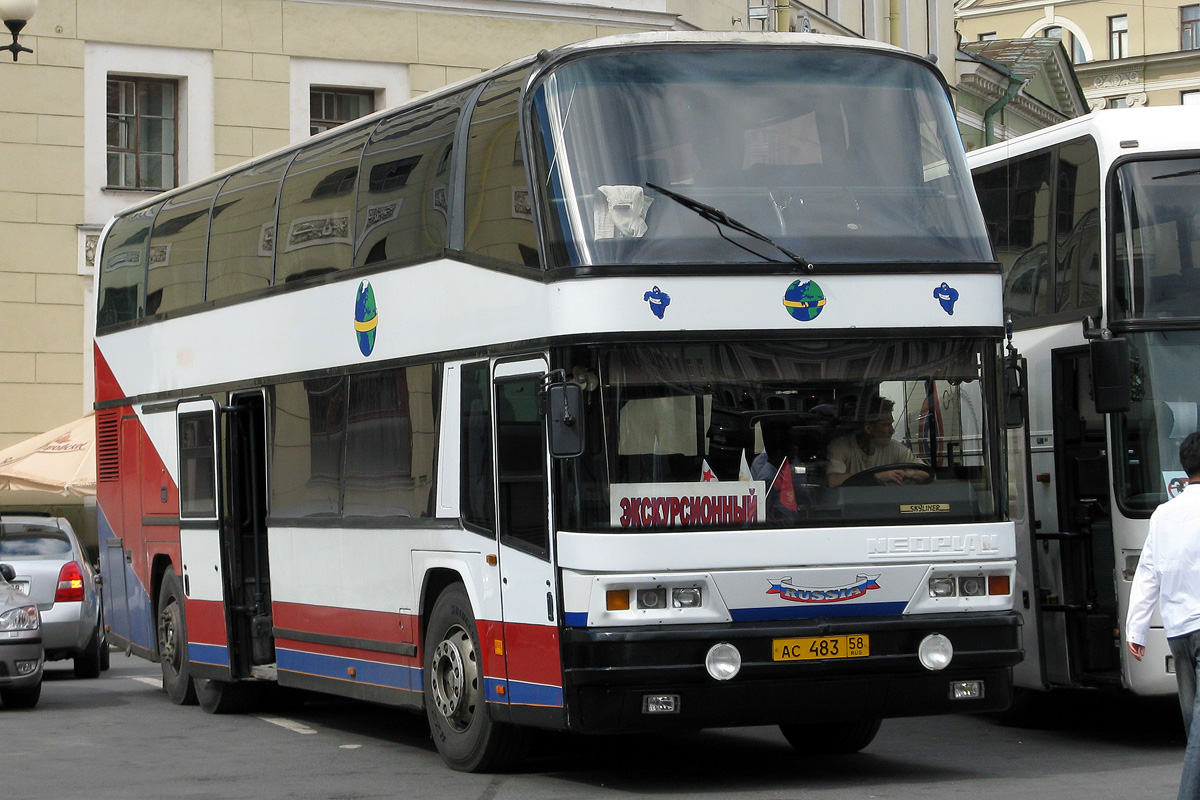 Пензенская область, Neoplan N122/3 Skyliner № АС 483 58