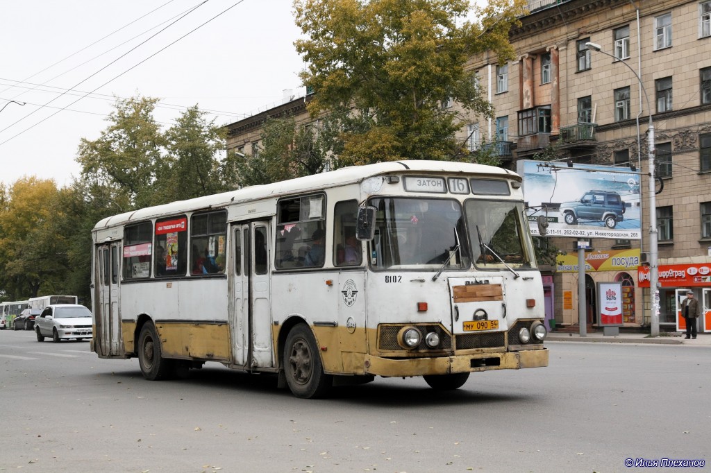 Новосибирская область, ЛиАЗ-677М № 8102