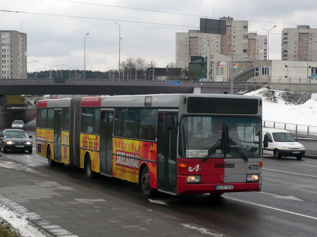 Литва, Mercedes-Benz O405G № 472