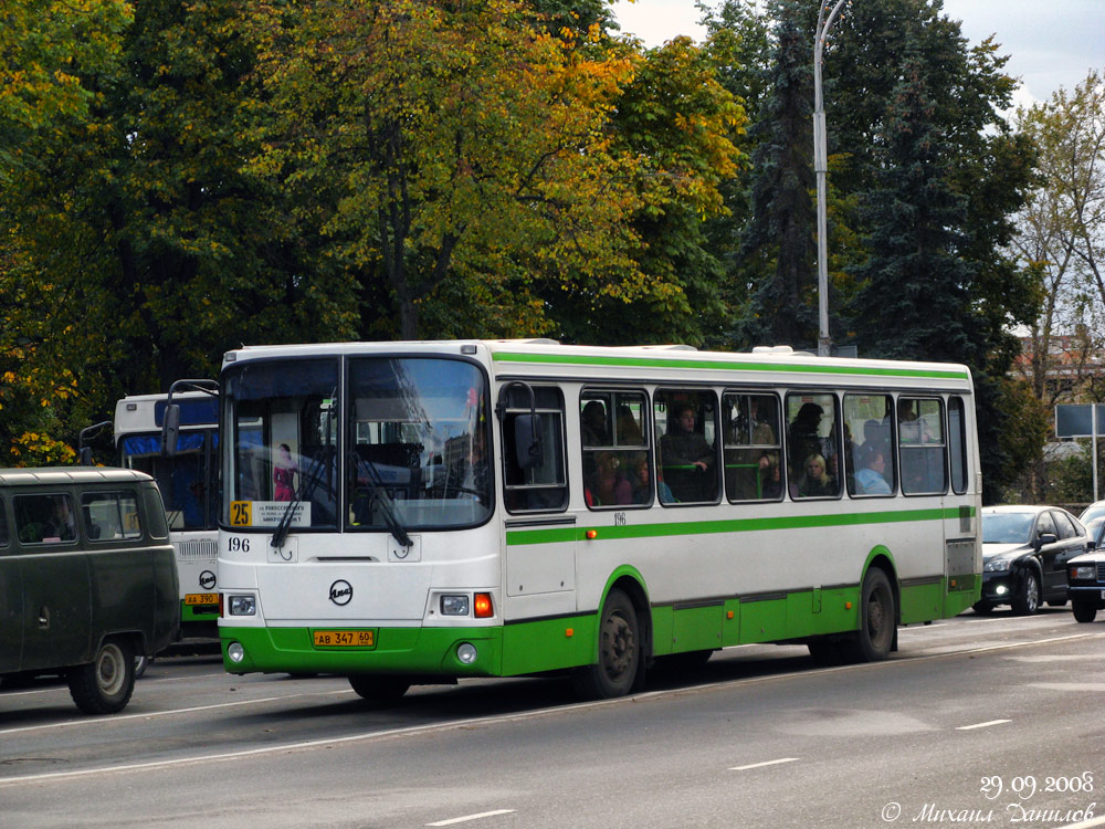 Псковская область, ЛиАЗ-5256.25 № 196