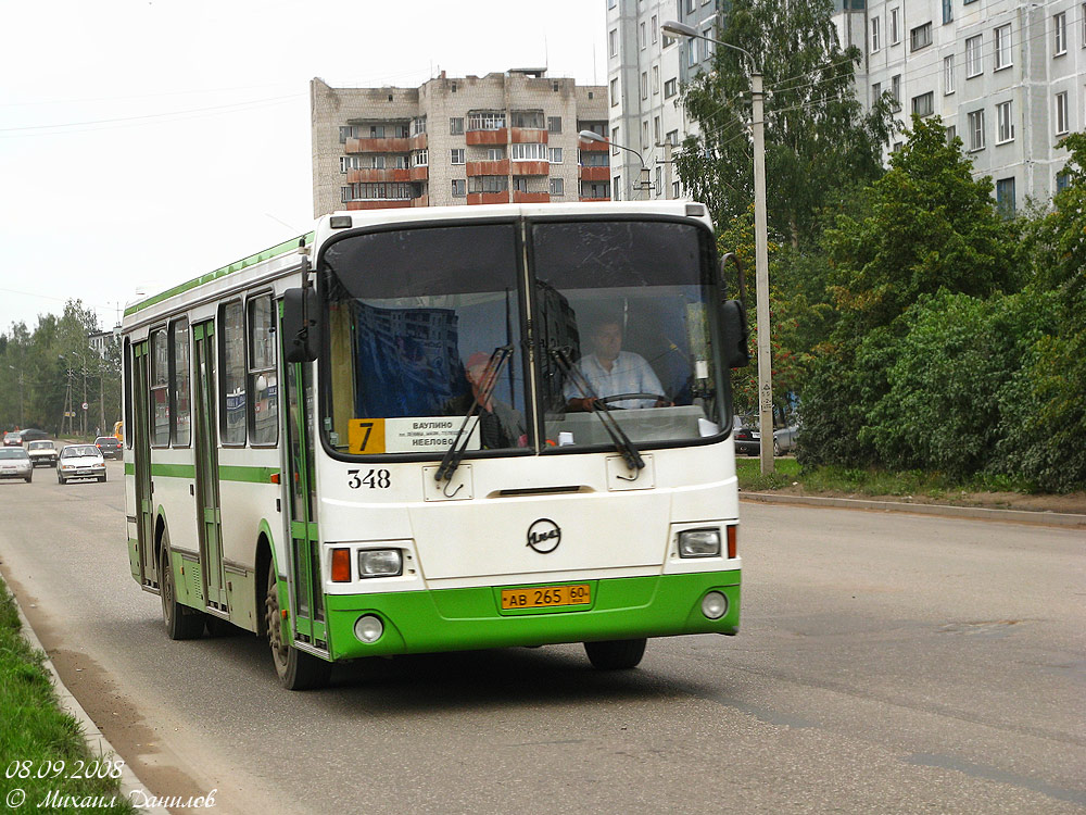 Псковская область, ЛиАЗ-5256.25 № 348