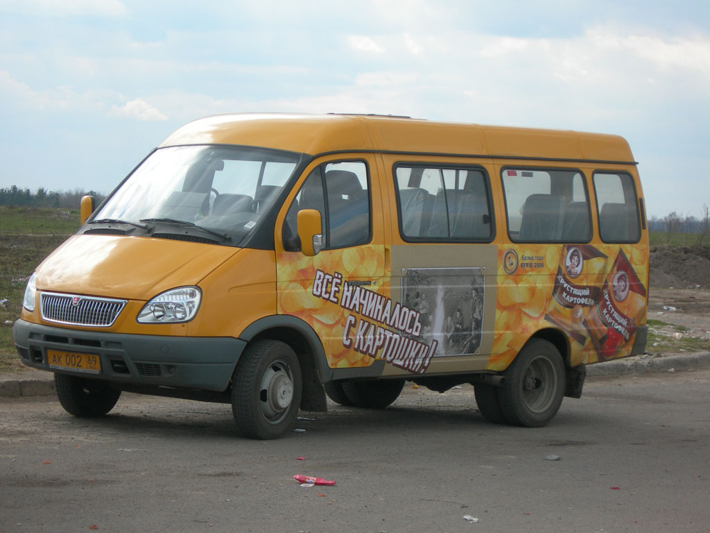 Тверская область, ГАЗ-322132 (XTH, X96) № АК 002 69; Тверская область — Маршрутные такси Твери (2000 — 2009 гг.)