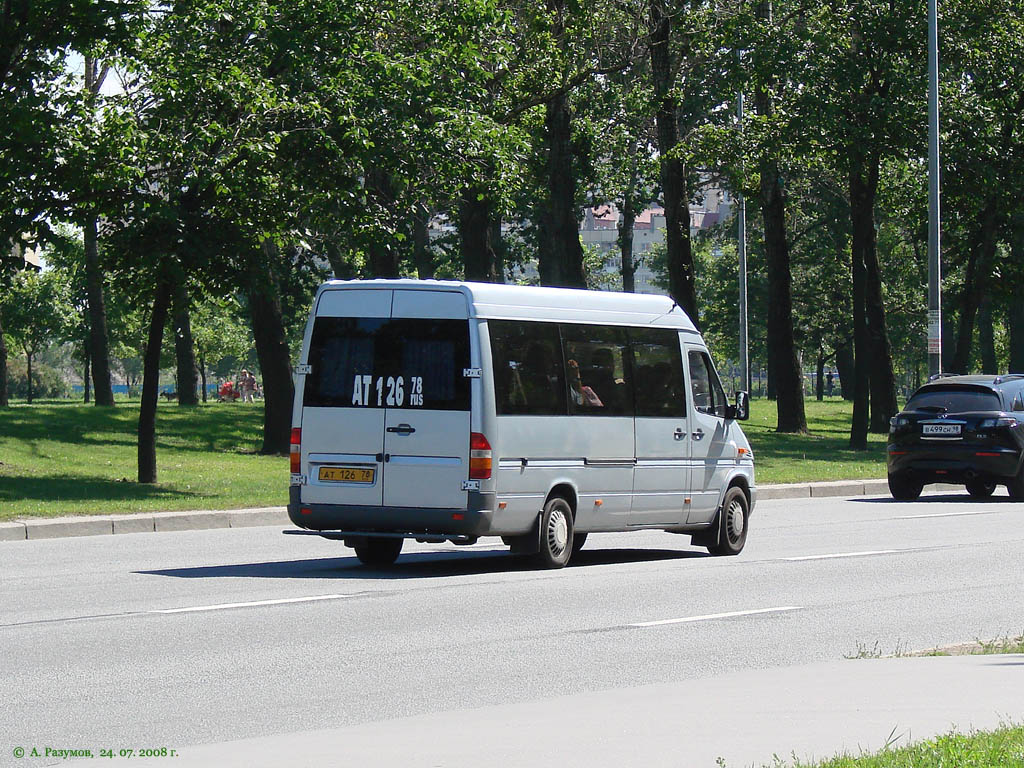 Санкт-Петербург, Mercedes-Benz Sprinter W903 311CDI № АТ 126 78