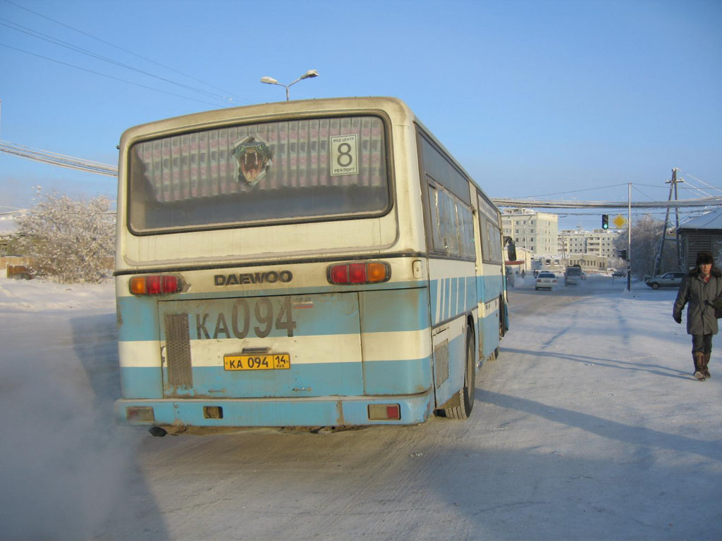 Саха (Якутия), Daewoo BS106 Royal City (Busan) № КА 094 14