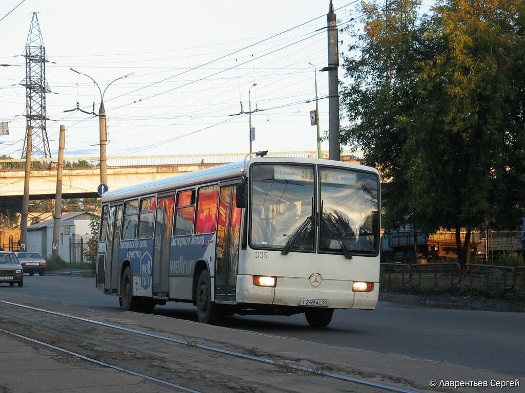 Тверская область, Mercedes-Benz O345 № 335; Тверская область — Городские, пригородные и служебные автобусы Твери (2000 — 2009 гг.)