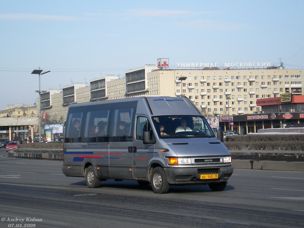 Санкт-Петербург, IVECO Daily 35S12 № ВЕ 145 78