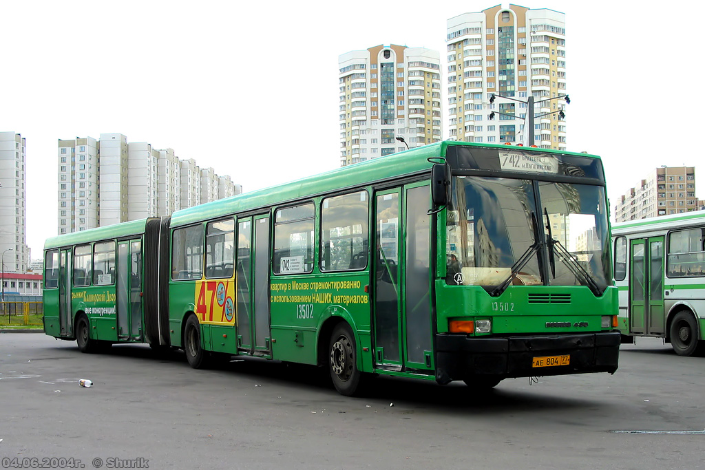 Москва, Ikarus 435.17 № 13502