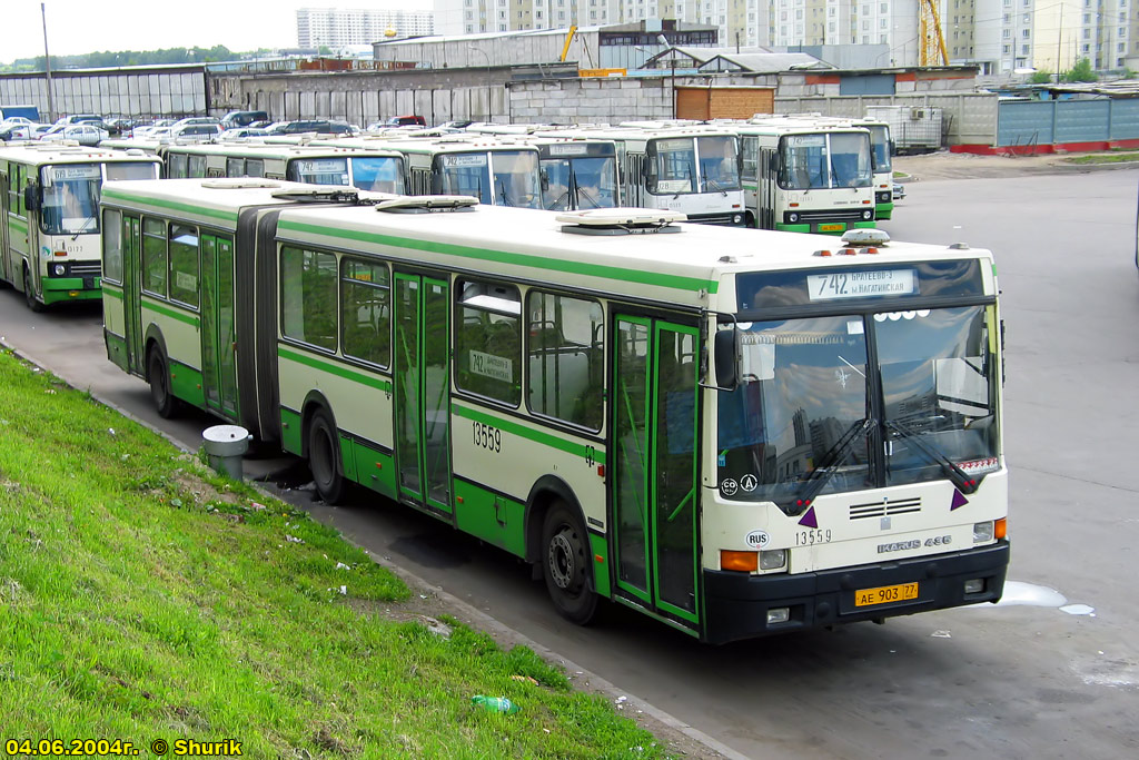 Москва, Ikarus 435.17 № 13559