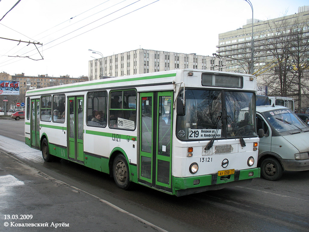 Москва, ЛиАЗ-5256.25 № 13121